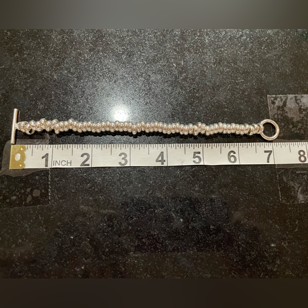 Barse Sterling Bracelet-MSB3910SS - 7 1/4” Long - Picture 4 of 4